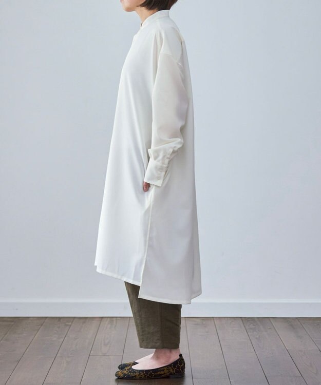 muuc 一年中頼れる  高機能シャツコート ホワイト