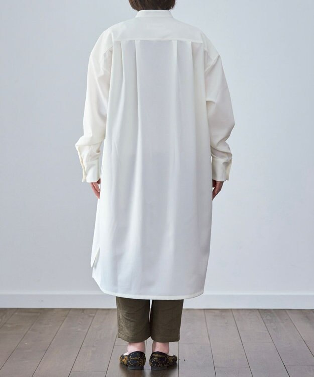 muuc 一年中頼れる  高機能シャツコート ホワイト