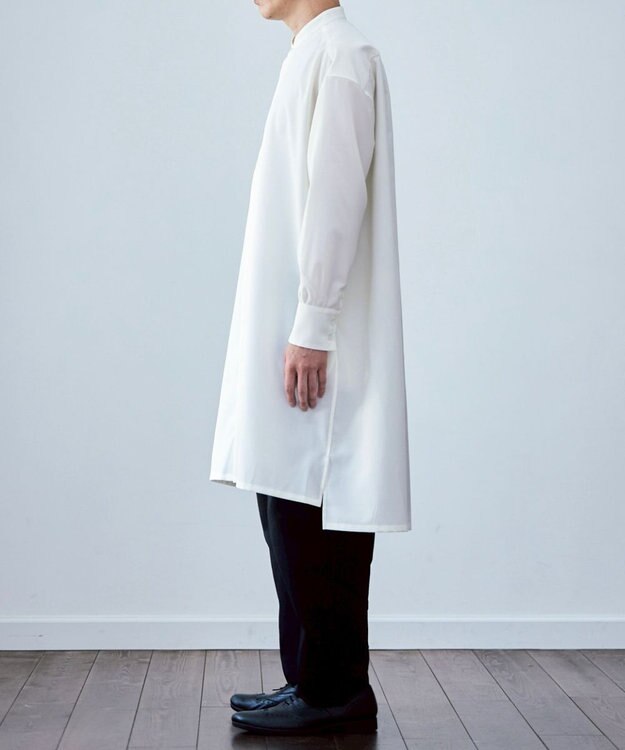 muuc 一年中頼れる  高機能シャツコート ホワイト