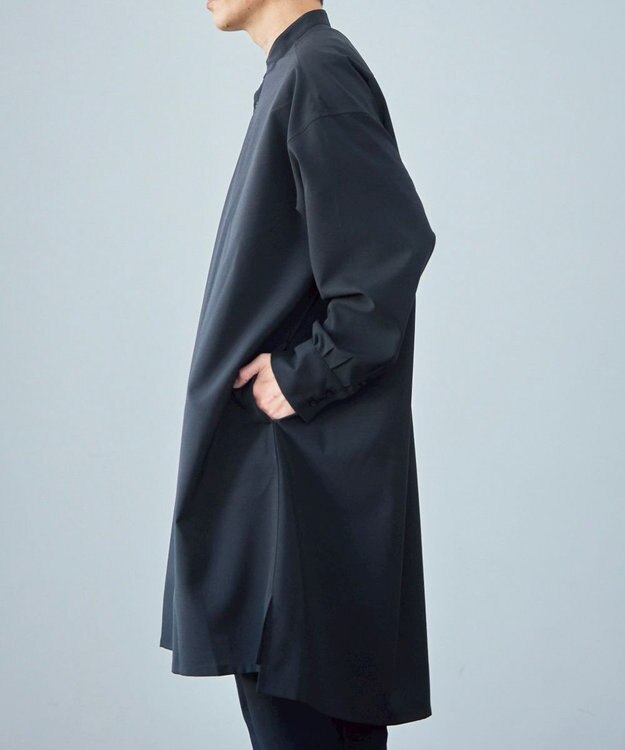 muuc 一年中頼れる  高機能シャツコート ブラック