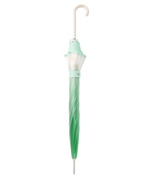 MOONBAT ポール＆ジョー アクセソワ 長傘 ビニール傘 グラデーション×クリザンテーム ミントグリーン