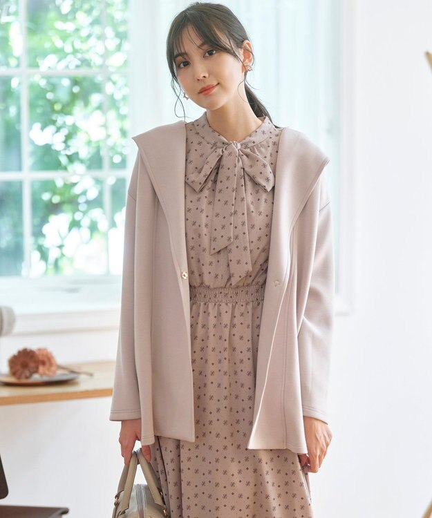 ANY SIS 【洗える】スポンディッシュ コーディガン グレージュ