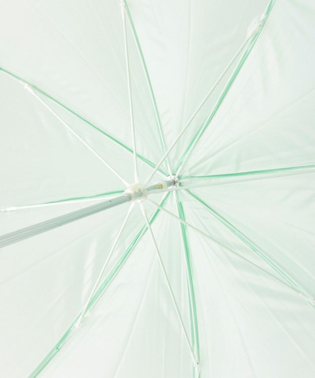 MOONBAT ポール＆ジョー アクセソワ 長傘 ビニール傘 グラデーション×クリザンテーム ミントグリーン