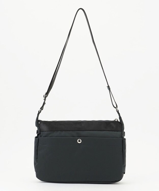 Y'SACCS テープデザイン　トラベルショルダーバッグ ダークグレー