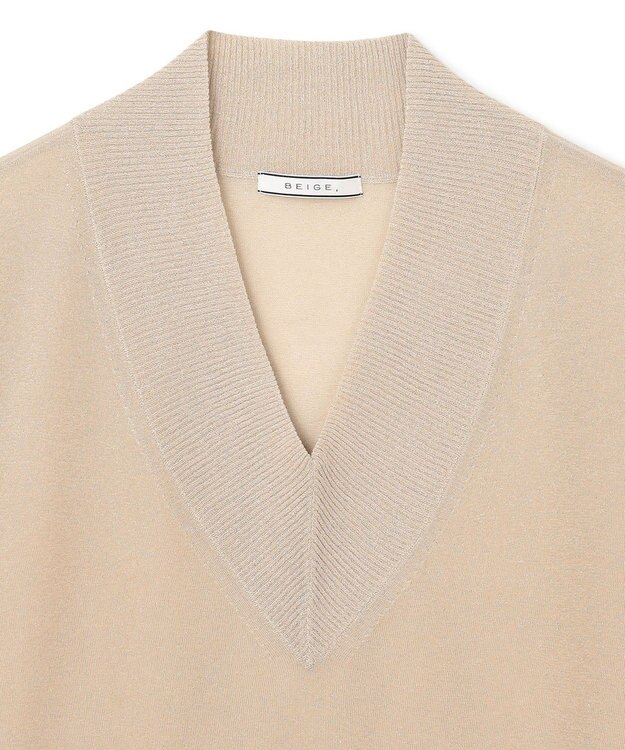 BEIGE， 【洗える】RIOU / ニットトップス Gold
