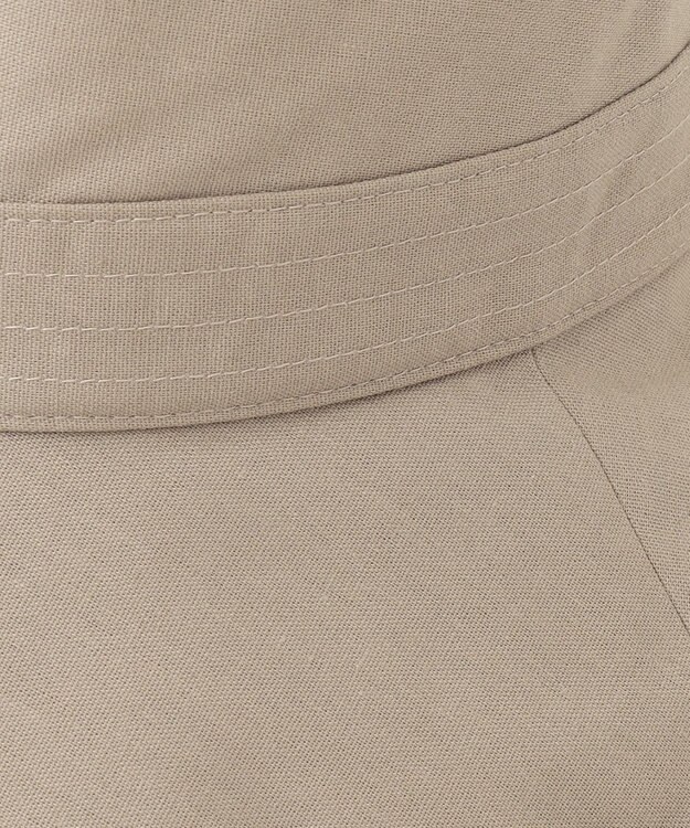 J.PRESS LADIES 【洗える・畳める】 LIBERTY リネン ハット ベージュ系