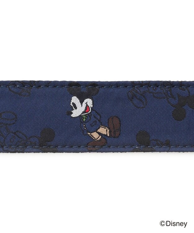 J.PRESS MEN 【DISNEY COLLECTION】アイビー ベルト / ミッキーマウス ネイビー系