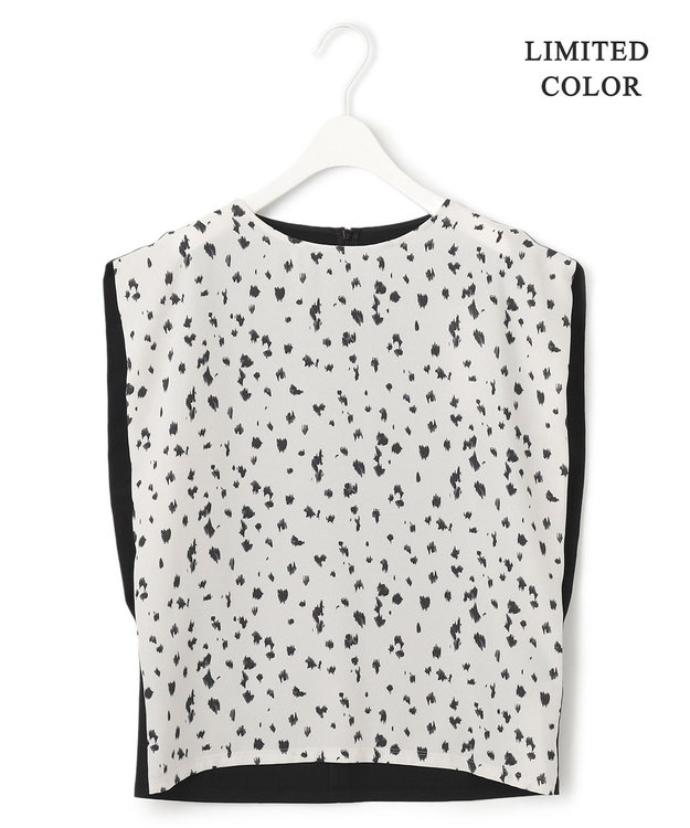 ICB 【WEB限定カラーあり・洗える】 プリントコンビ カットソー トープレオパード系［WEB限定］
