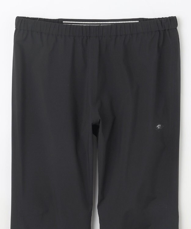 JOSEPH ABBOUD MOUNTAIN 【ECO撥水/耐水性/透湿防水素材/ストレッチ/軽量】ボイルドポリエステル マウンテンシェル パンツ ブラック系