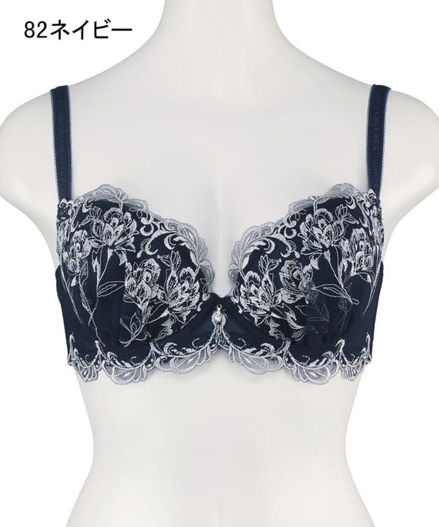 San-ai Resort（三愛水着楽園） 【エレガントコレクション2310】単品ブラEFGカップ  【northerly】 ネイビー