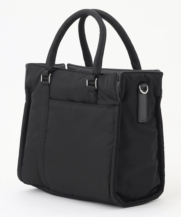 Y'SACCS ツイルナイロン　スクエアトート　Sサイズ ブラック