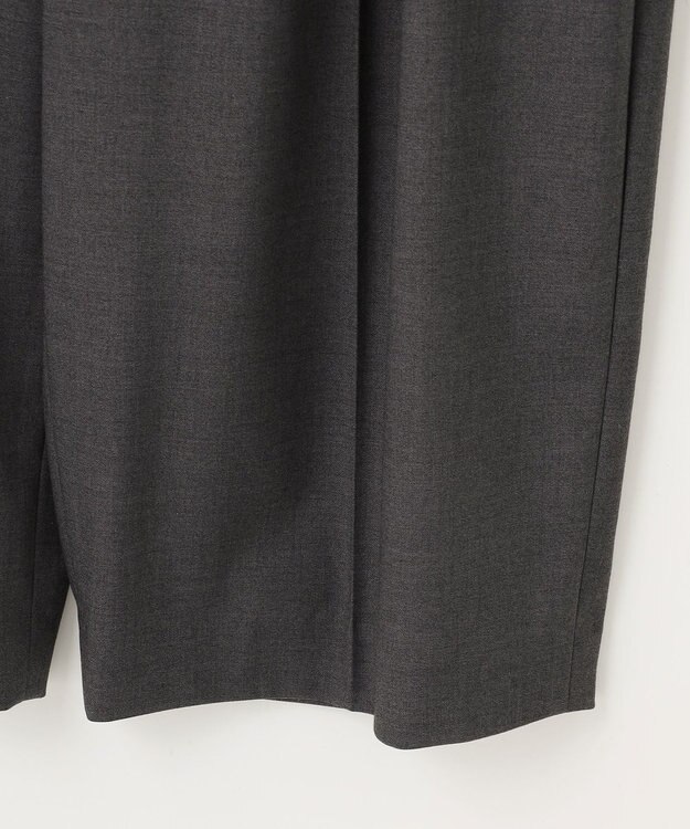 組曲 L 【加藤ローサさん着用】ハンサムツイルカーヴィーパンツ チャコールグレー系