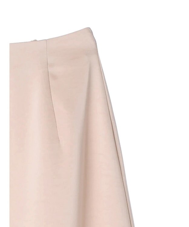 Green Parks AnriettMusee サテンナロースカート Pink Beige