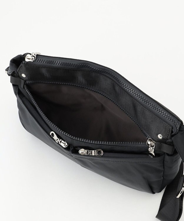 Y'SACCS テープデザイン　トラベルショルダーバッグ ダークグレー