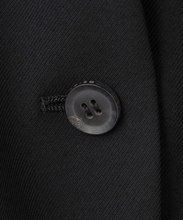 BEIGE， 【洗える・L-size】ALAINA / Vネックカラージャケット Black