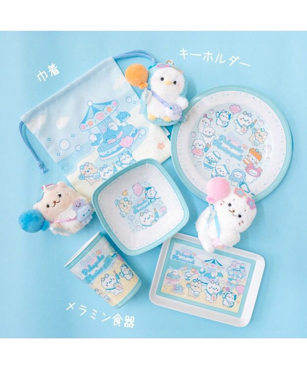 Mother garden しろたん メラミン食器 平皿 0