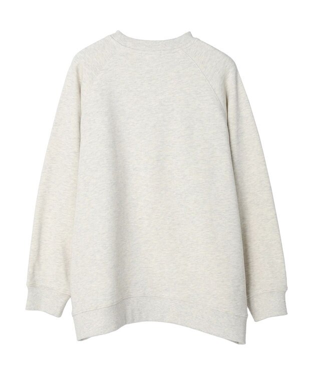 CRAFT STANDARD BOUTIQUE プリント裏毛ビッグプルオーバー Oatmeal