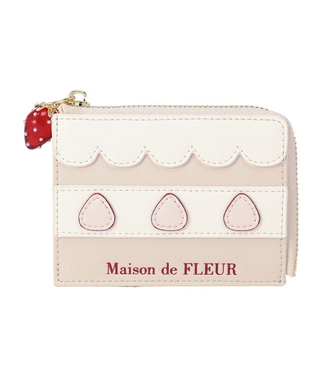 Maison de FLEUR ガトーフレーズフラグメントケース Beige