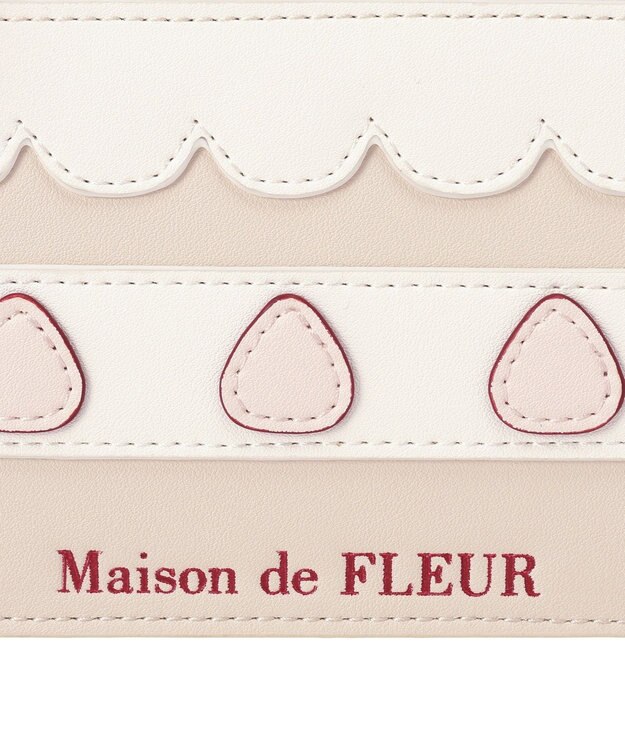 Maison de FLEUR ガトーフレーズフラグメントケース Beige