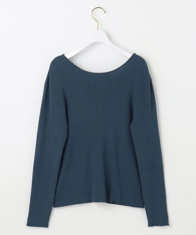 ANY SIS 【2SET】リボンカーデツイン ニット ダークブルー