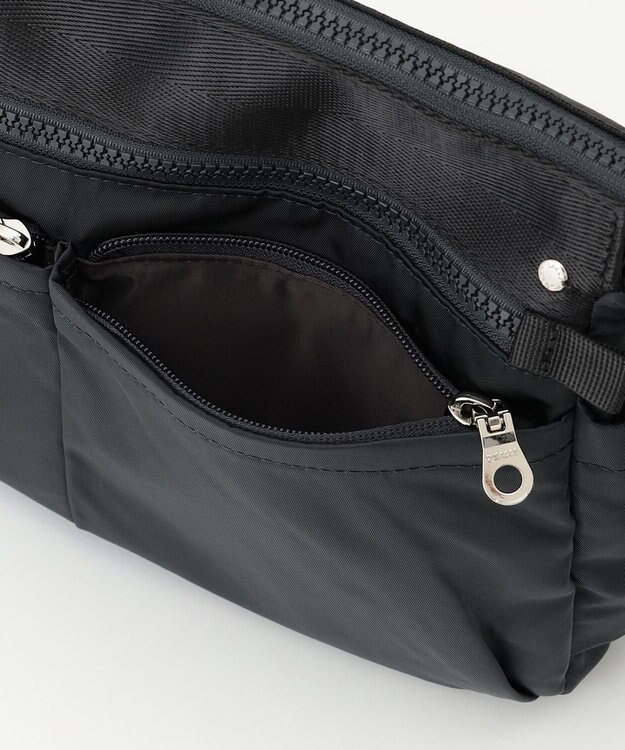 Y'SACCS テープデザイン　トラベルショルダーバッグ ダークグレー