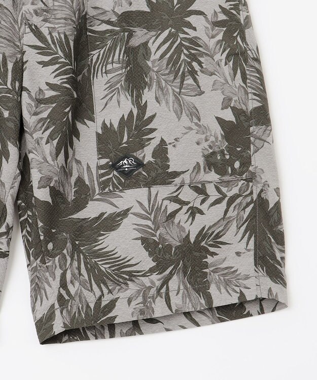 JOSEPH ABBOUD MOUNTAIN 【UNISEX】軽量/ECO撥水 3Dエンボスリーフショーツ ライトグレー系6
