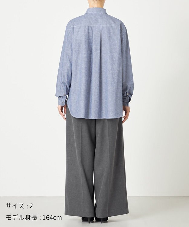 NAVE シャーティング シャンブレーブルー