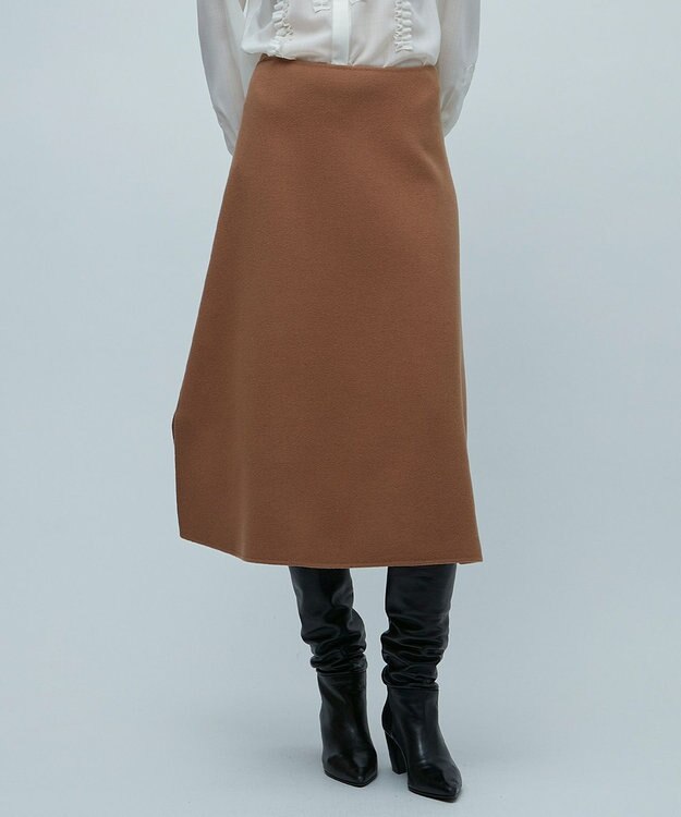 BEIGE， THOUIN / フレアスカート Camel