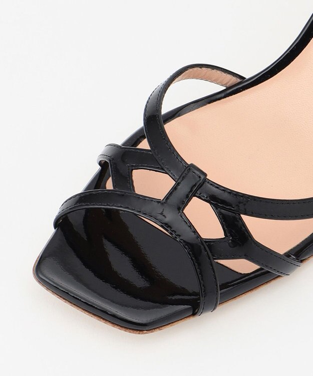 GRACE CONTINENTAL Rupert Sandersonストラップサンダル ブラック