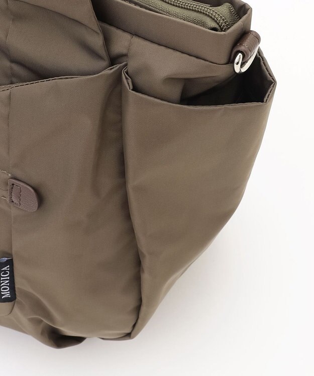 LA BAGAGERIE 【MONICA】ラウンド2WAYトートバッグ カーキ