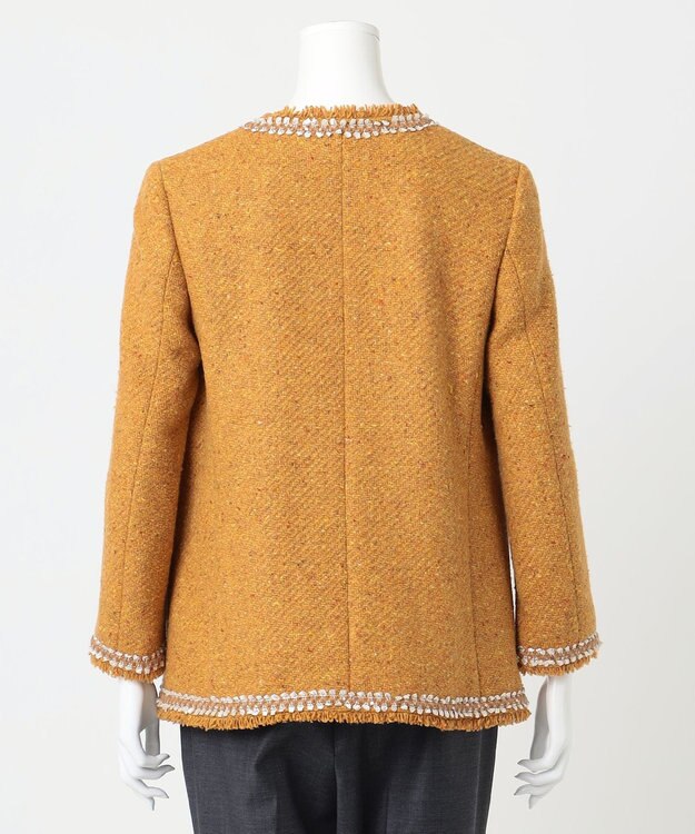 23区 【R(アール)】カラーツイード ジャケット イエロー系