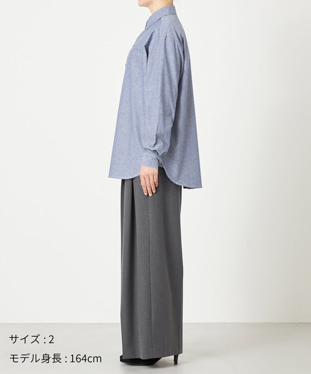 NAVE シャーティング シャンブレーブルー