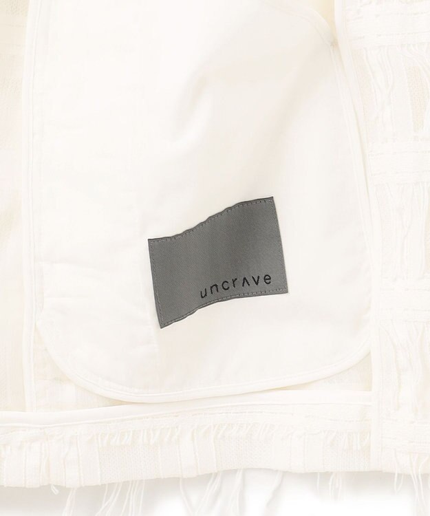 uncrave フリンジレース ジャケット オフ