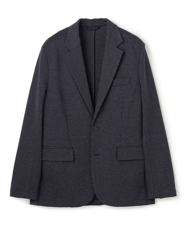 UNFILO MENS コンフォートジャージー ジャケット ネイビー