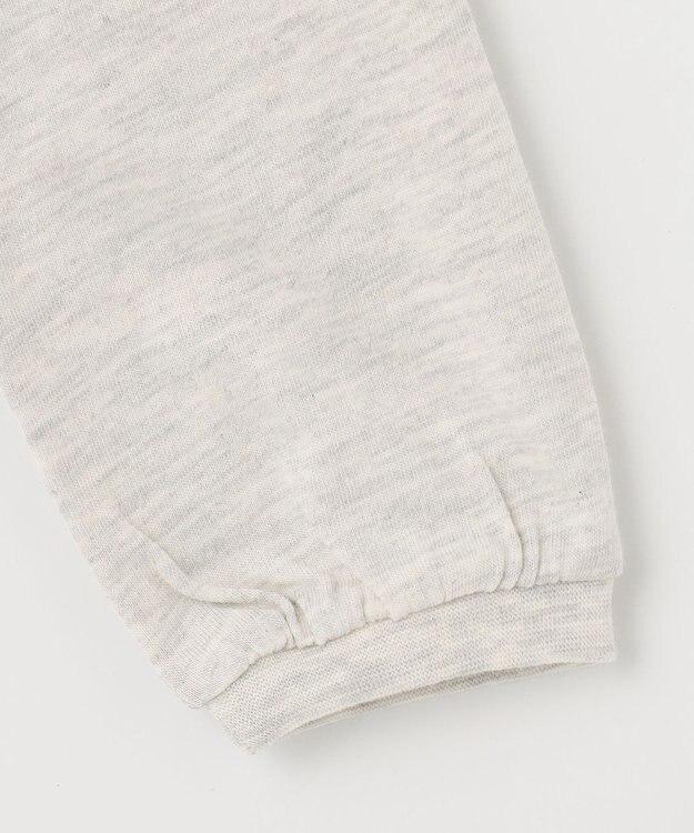 ANY KIDS ロゴ入り 長袖 Ｔシャツ 杢グレー