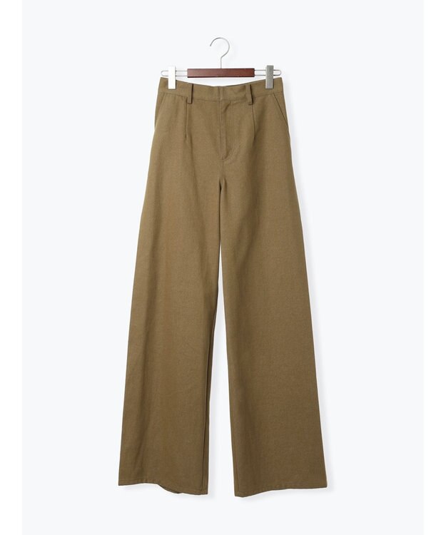 Te chichi サイドタックデザインパンツ《2025Autumn catalog vol.2 item》 キャメル