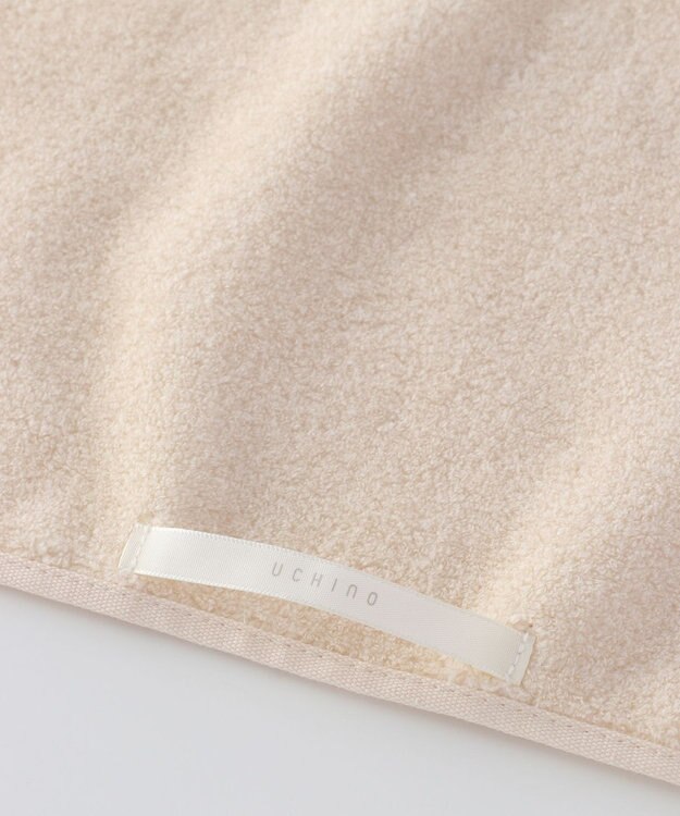 UCHINO 美肌スキンケアタオル　ロングフェイシャルタオル ベージュ