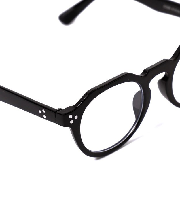 WEGO 【ユニセックス着用ITEM】セルフレームクラウンパントアイウェア ブラック