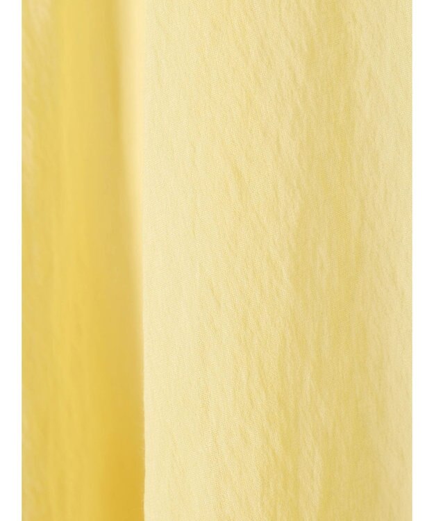 AMERICAN HOLIC バックギャザーＶネックシアーシャツ Light Yellow