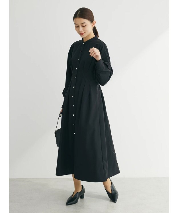 Green Parks ・ＥＬＥＮＣＡＲＥ　ＤＵＥ　ウエストタックワンピース Black