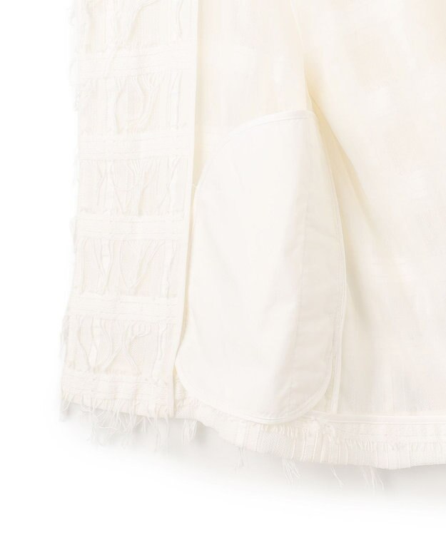 uncrave フリンジレース ジャケット オフ