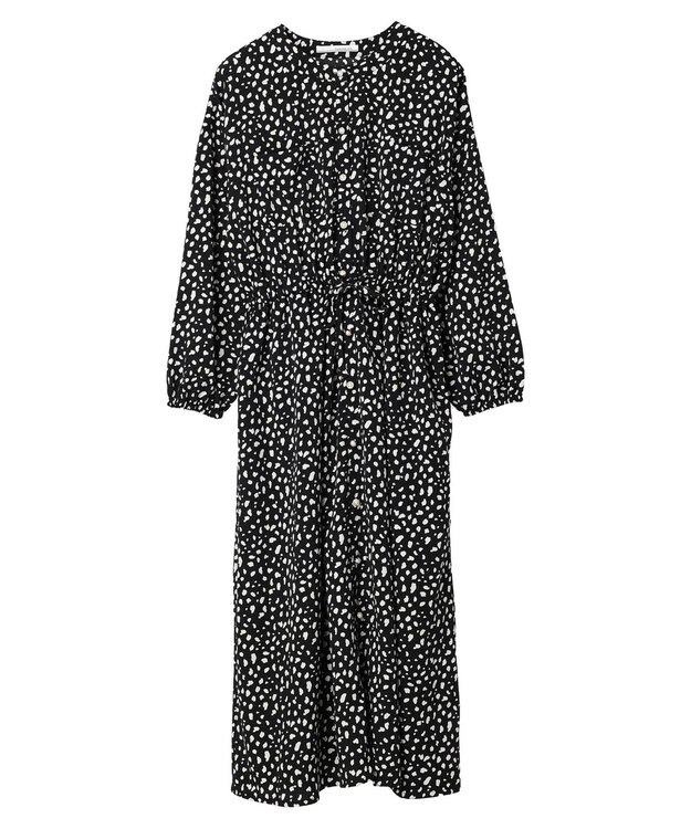 Green Parks ・ＥＬＥＮＣＡＲＥ　ＤＵＥ　ダルメシアンワンピース Black