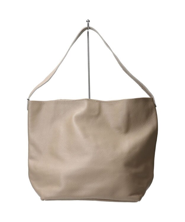 INTER-CHAUSSURES 【ANDREA CARDONE ITALI】レザートートバッグ ダークベージュ