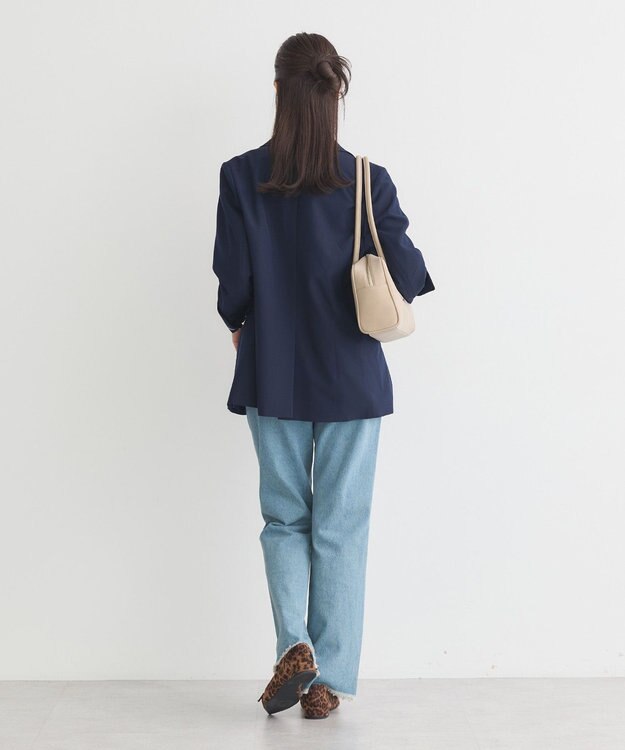 earth music&ecology テーラードジャケット Navy