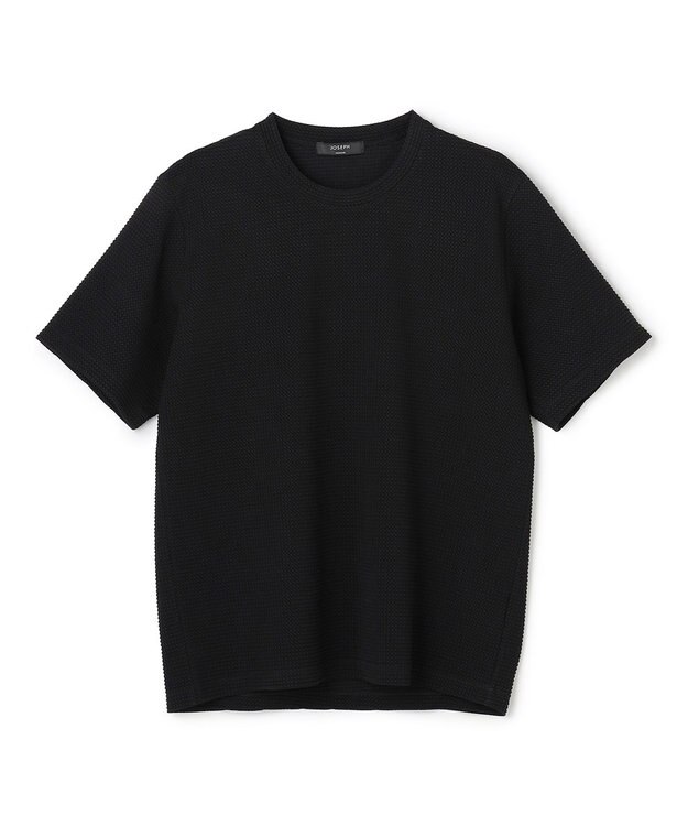 JOSEPH HOMME 【オリジナル素材 】ライトタックジャージー   クルーネックＴシャツ ブラック系