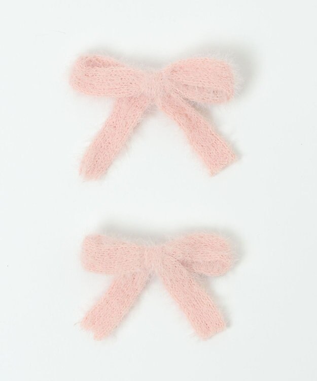 WEGO L2Pシャギーリボンクリップ ライトピンク