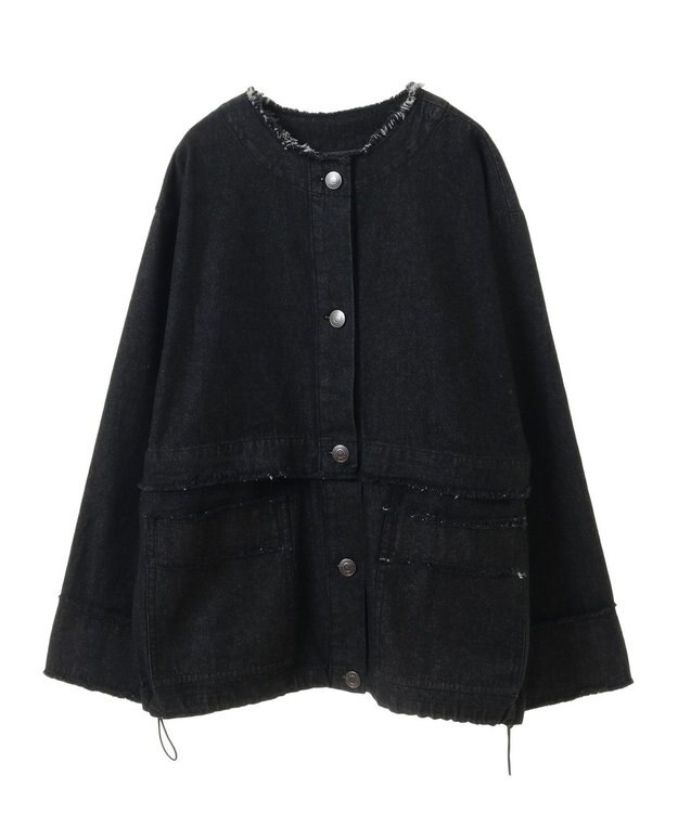 CRAFT STANDARD BOUTIQUE デニム２WAYブルゾン Black