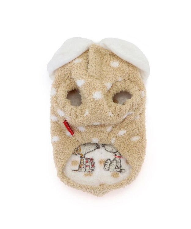 PET PARADISE スヌーピー ニット ベスト《スヌーピー& マーブルス》 小型犬 ベージュ