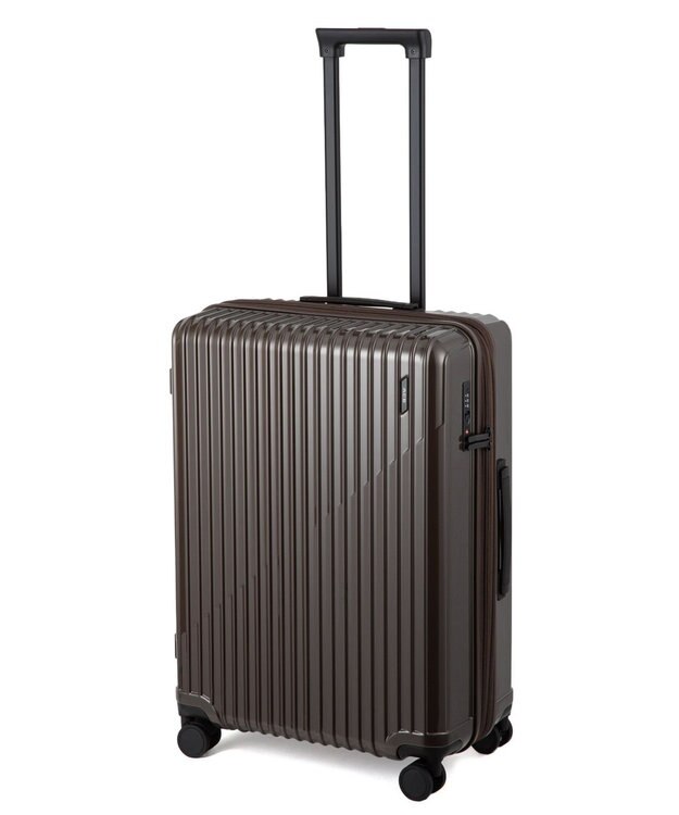 ACE BAGS & LUGGAGE 【WEB限定】ACE クレスタS スーツケース 60/73L ストッパー付き 09162 エース ブラウン