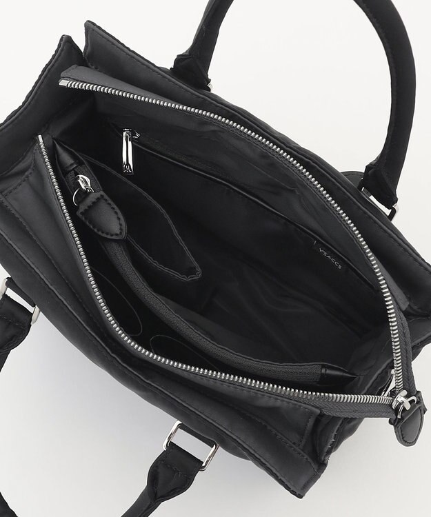 Y'SACCS ツイルナイロン　スクエアトート　Sサイズ ブラック